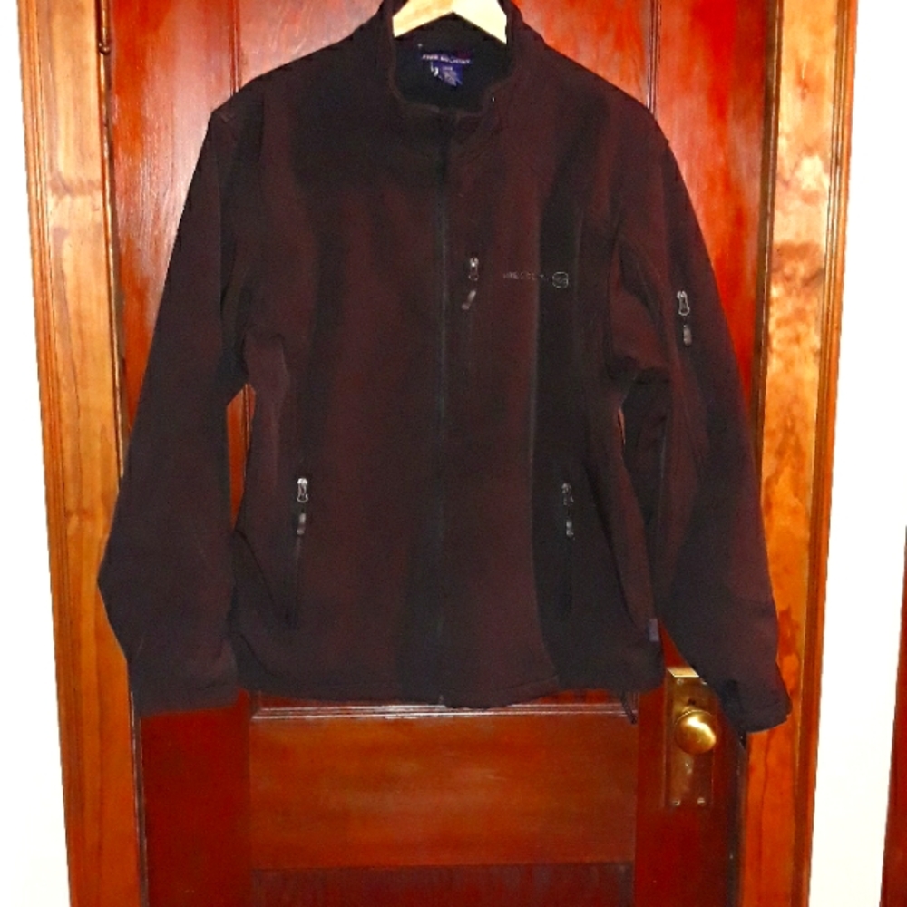 Free Country jacket, mens LG black